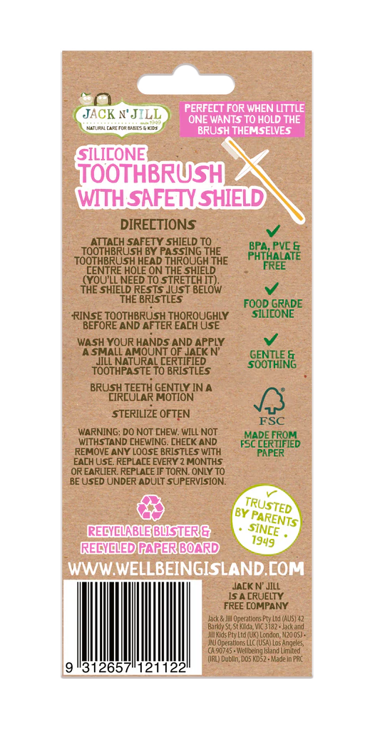 Jack N Jill Silicone Toothbrush Stage 2