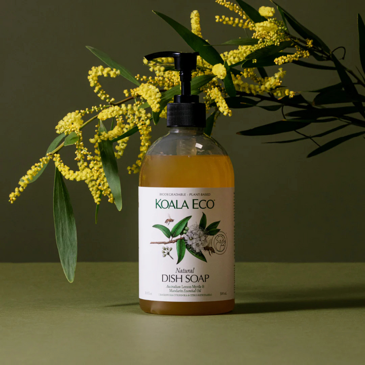 Natural Dish Soap Lemon Myrtle And Mandarin 500ml