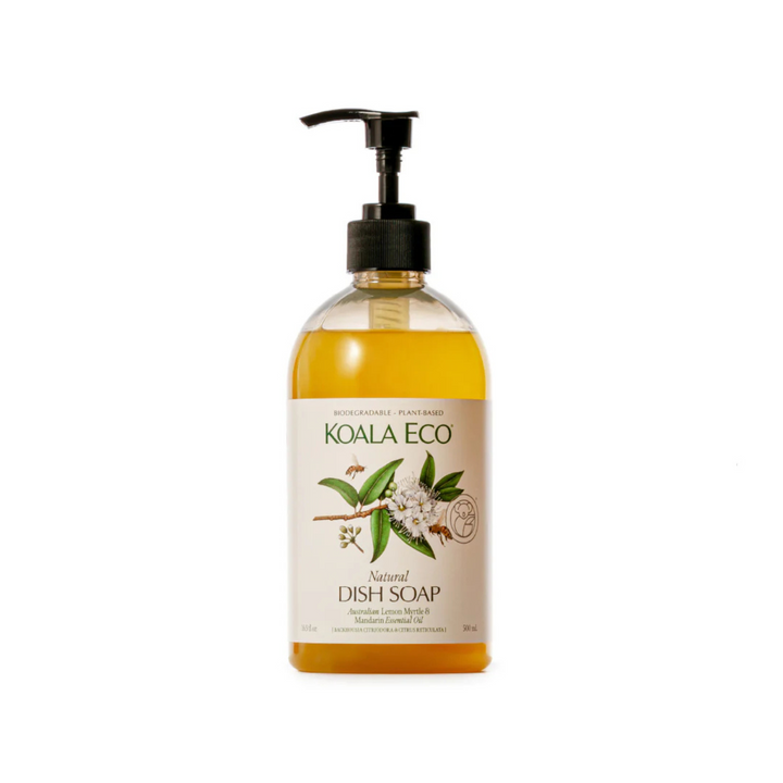 Natural Dish Soap Lemon Myrtle And Mandarin 500ml