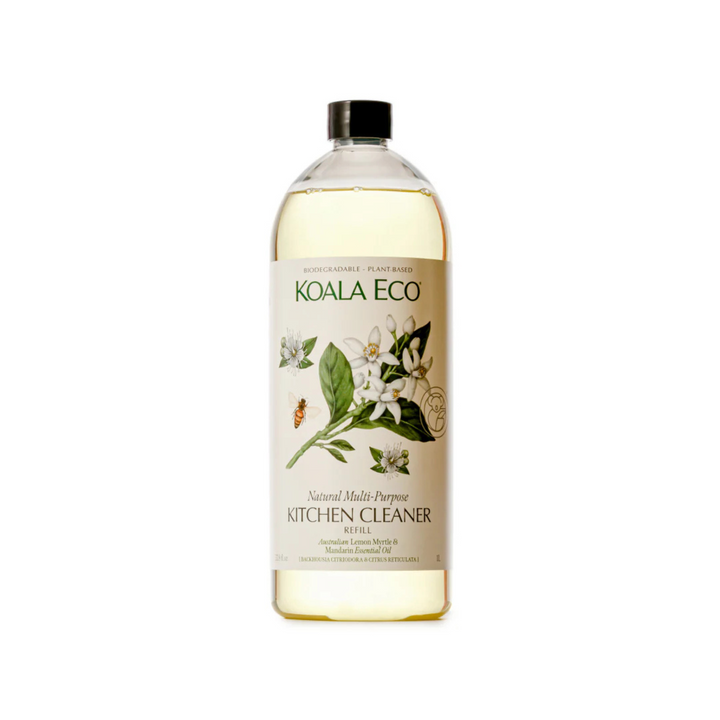 Natural Multi-Purpose Kitchen Cleaner Lemon Myrtle And Mandarin 1000ml Refill
