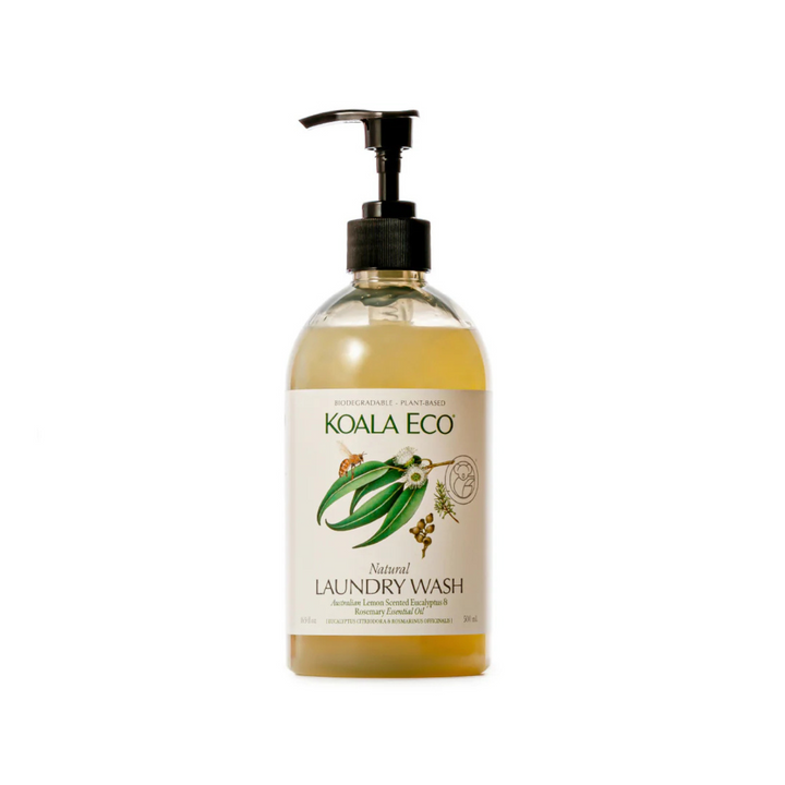 Natural Laundry Wash Lemon Scented Eucalyptus & Rosemary 500ml