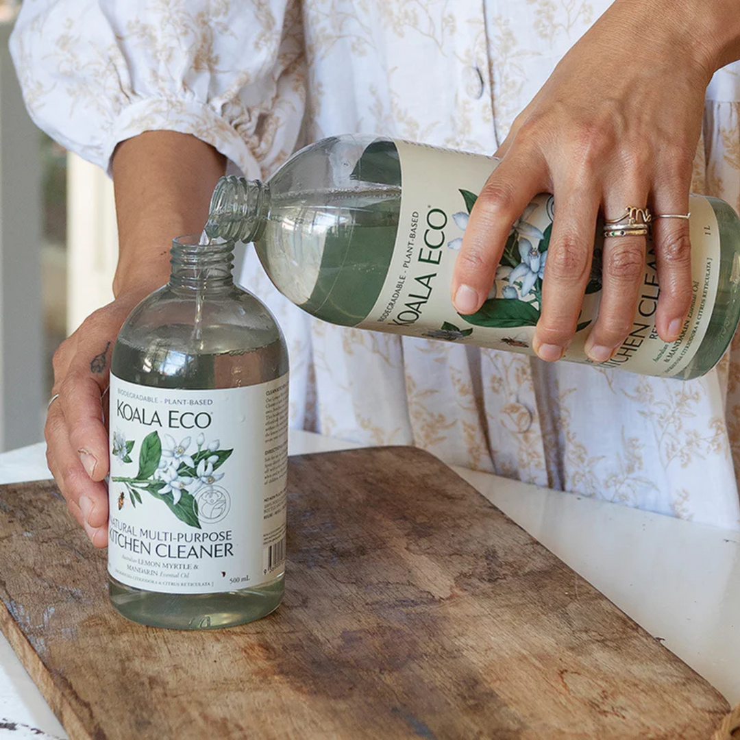 Natural Multi-Purpose Bathroom Cleaner Eucalyptus Refill 1000ml