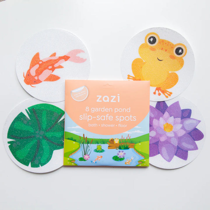 Slip-Safe Bath Spots Garden Pond