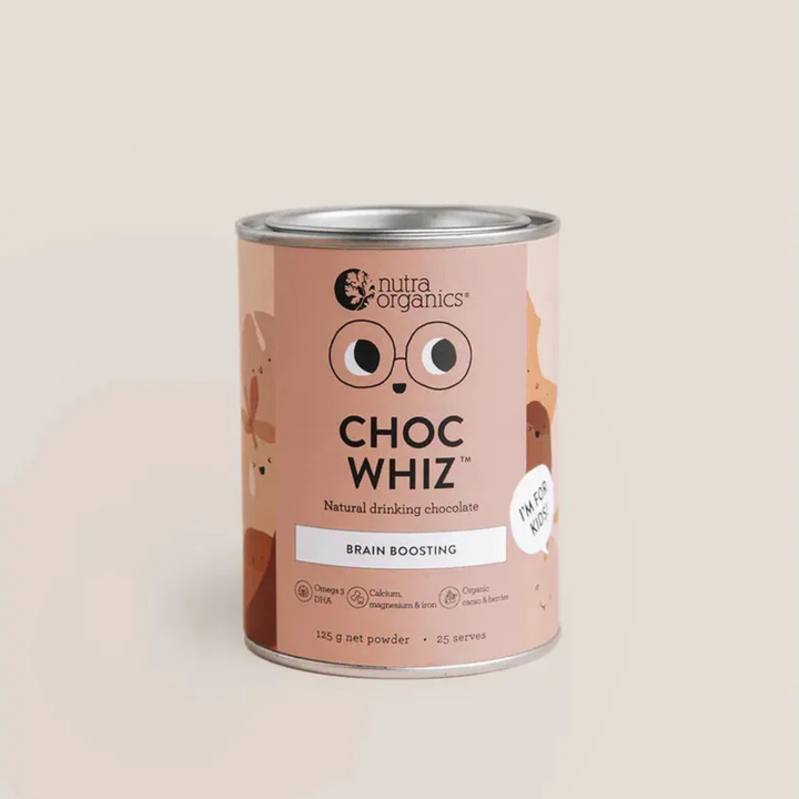 Nutra Organics Choc Whiz For Kids 125g