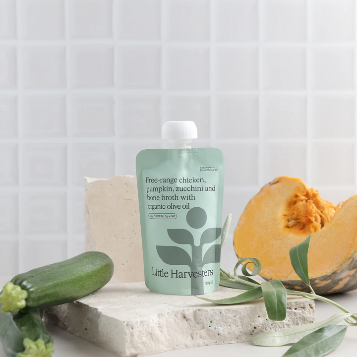 Little Harvesters Puree Pouch Free-Range Chicken, Pumpkin and Zucchini