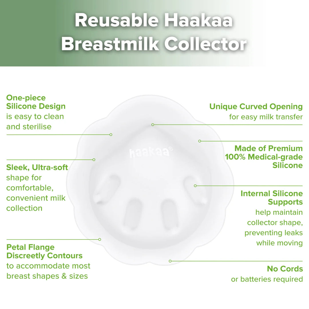 Haakaa Petal Soft Milk Collector 30ml