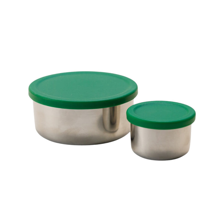 Stainless Steel Lunchbox Dipper Set Forest