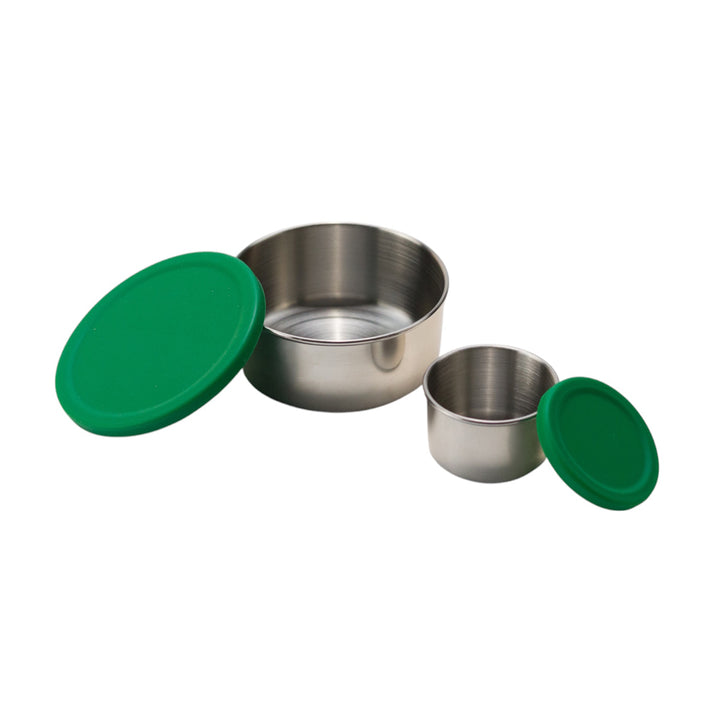 Stainless Steel Lunchbox Dipper Set Forest