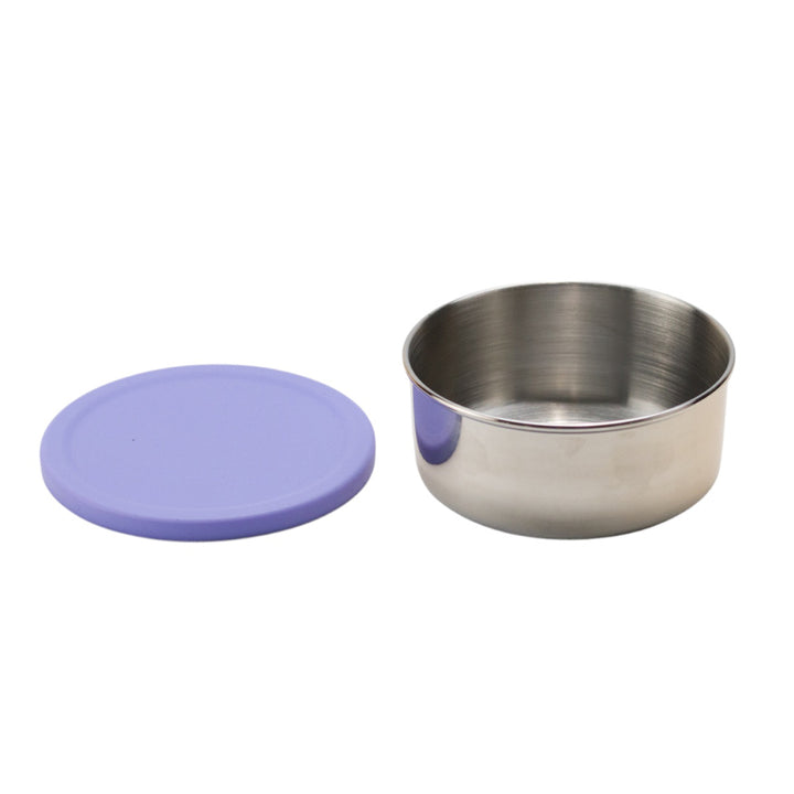Stainless Steel Lunchbox Dipper Set Lavender