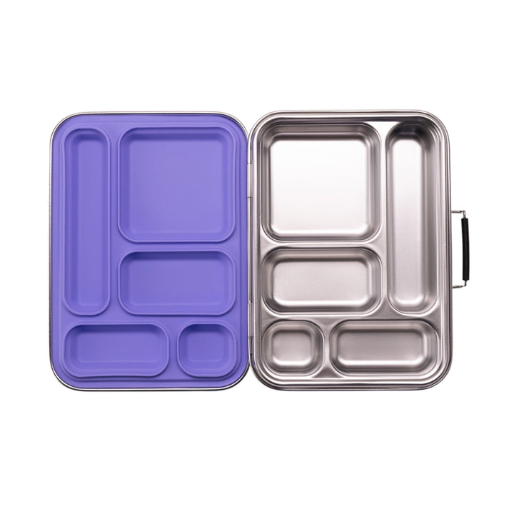 'Colours' Stainless Steel Lunch Box Lavender