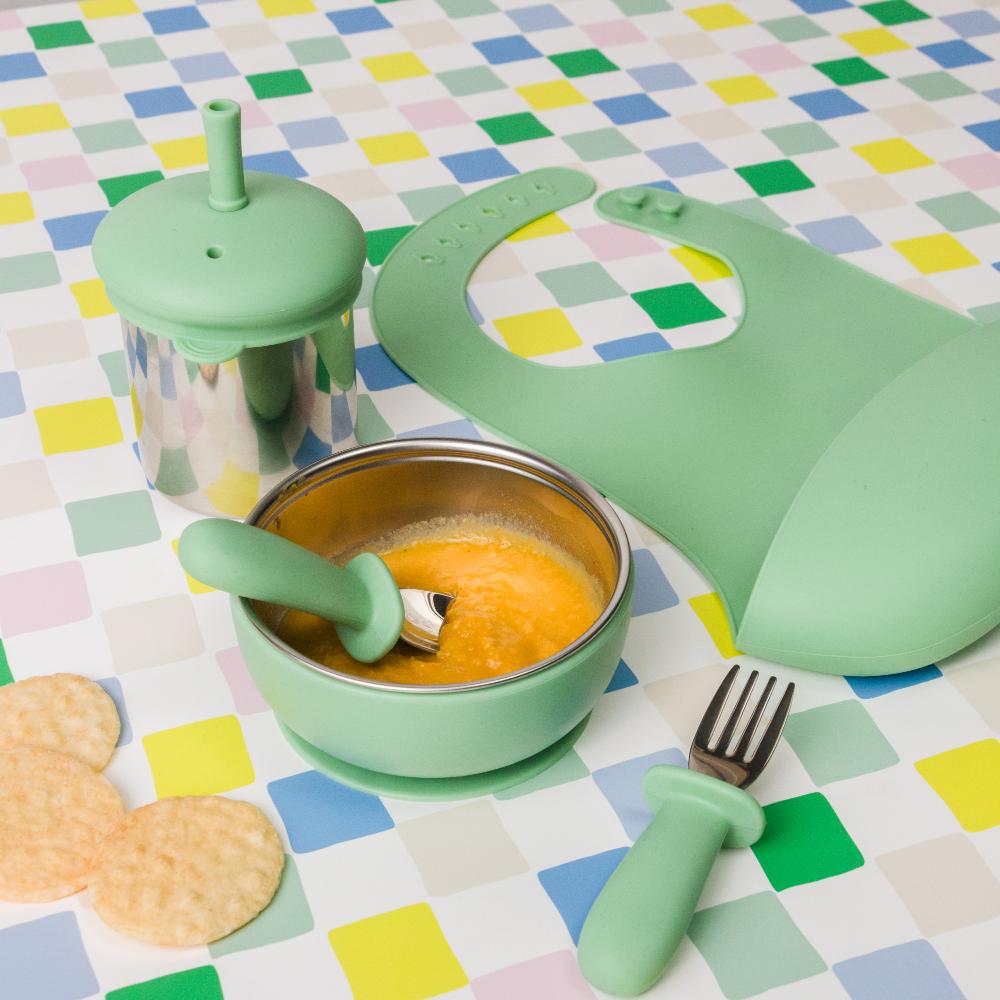 Nestling Stainless Insulated Sippy & Straw Cup
