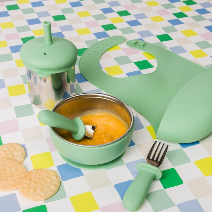 Nestling Stainless Insulated Sippy & Straw Cup