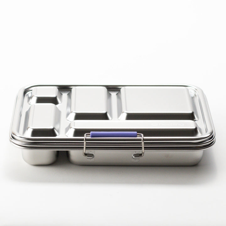 'Colours' Stainless Steel Lunch Box Lavender