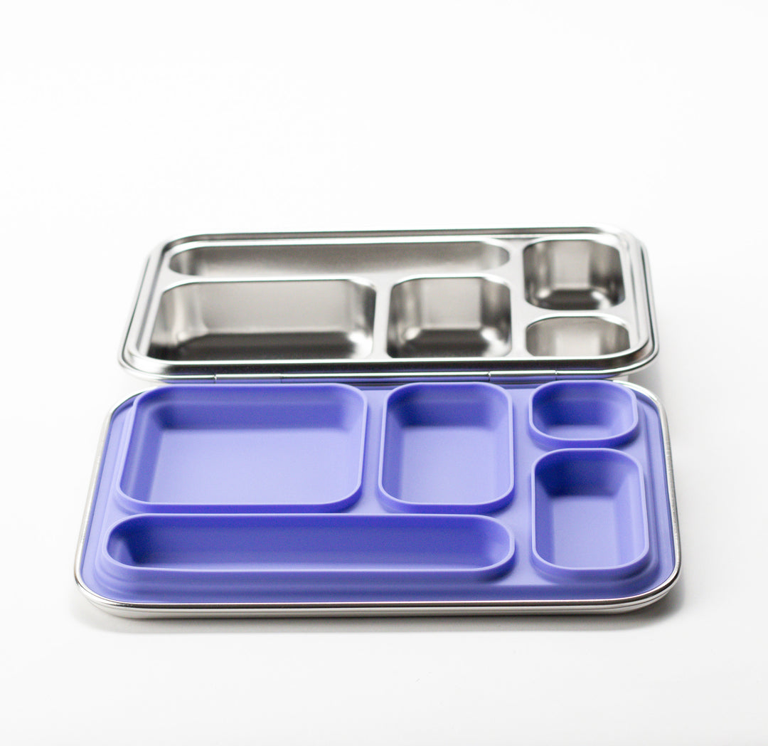 'Colours' Stainless Steel Lunch Box Lavender