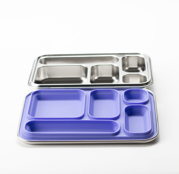 'Colours' Stainless Steel Lunch Box Lavender