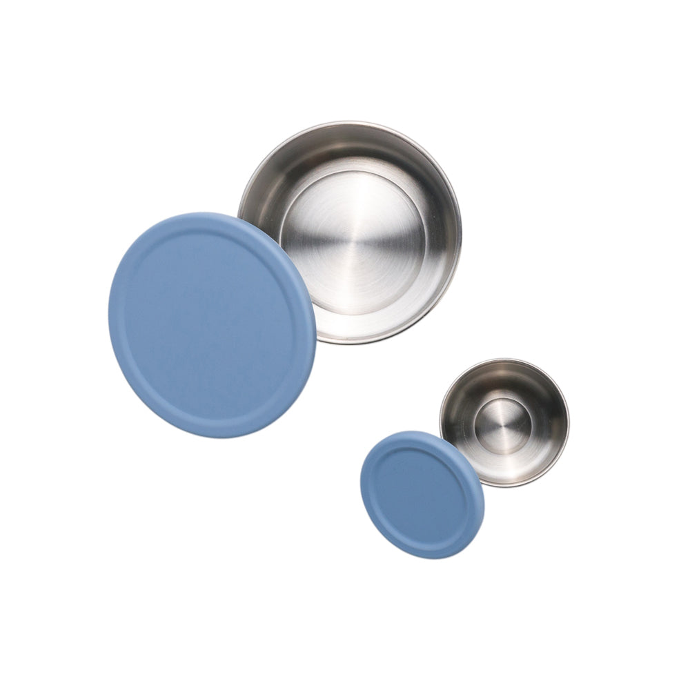 Nestling Stainless Steel Lunchbox Dipper Set
