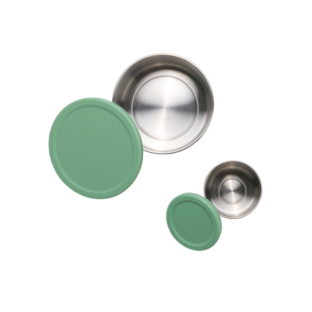 Nestling Stainless Steel Lunchbox Dipper Set