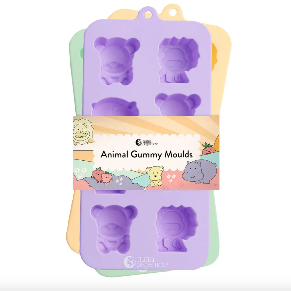 Nutra Organics Gummy Moulds 3 Pack