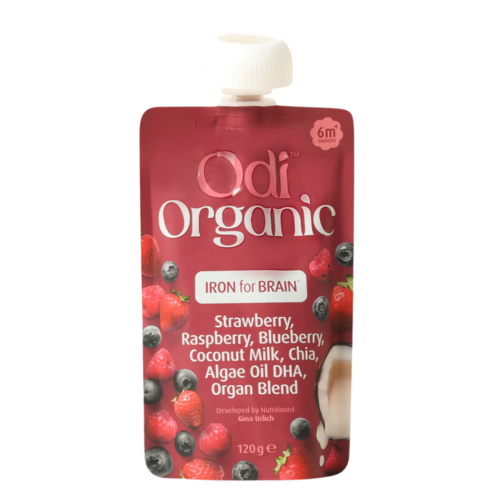 Odi Organic Berry And Coconut Puree Pouch