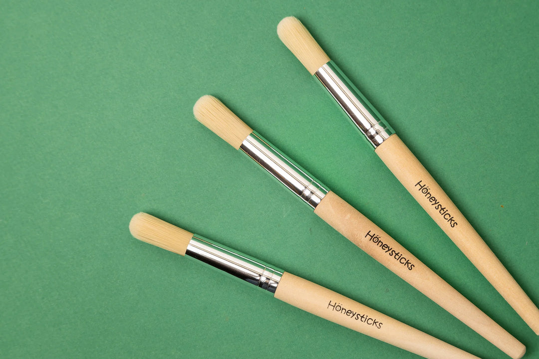 Jumbo Paint Brush Set - 3pk