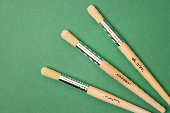 Jumbo Paint Brush Set - 3pk