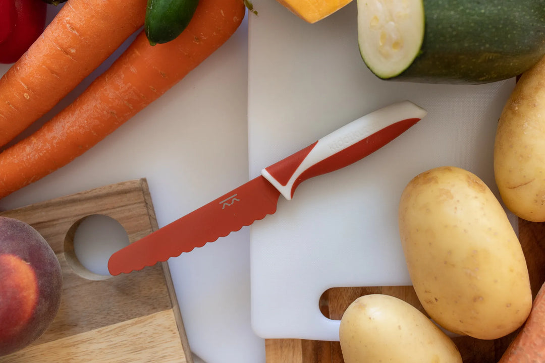 Kiddikutter Child Safe Knife Chestnut