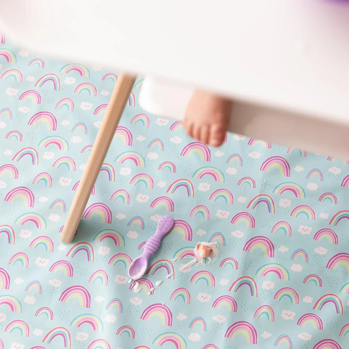 Waterproof Splat Mat Rainbows