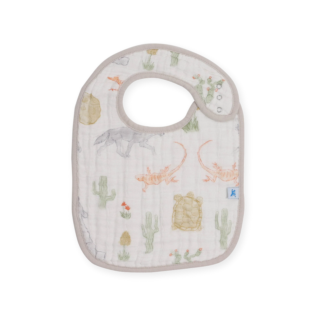 3 Pack Muslin Classic Bib Adobe Checker