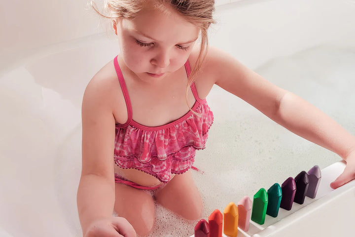 Bath Crayons Triangle 10 Pack
