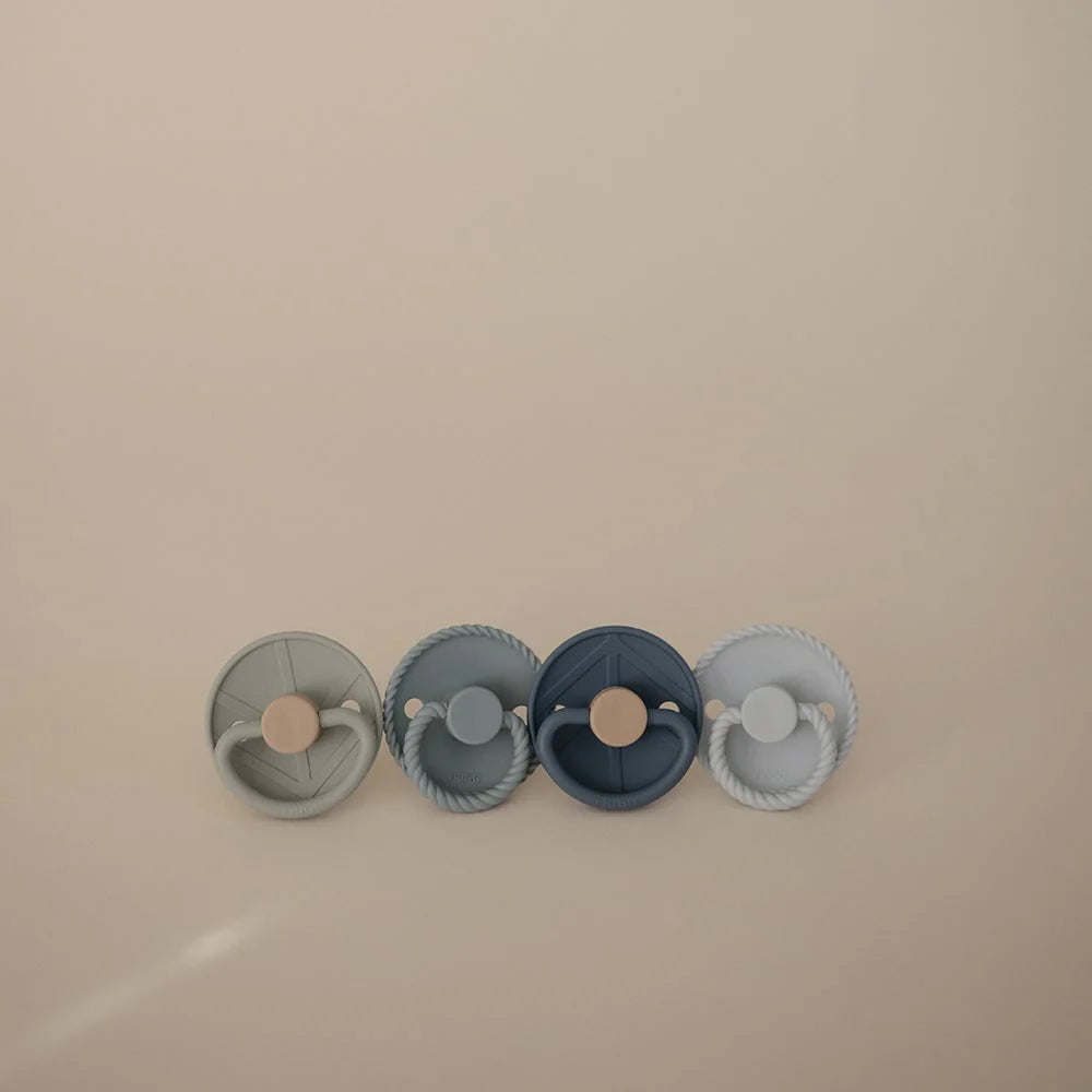 4 Pack Silicone Pacifier Skyline Serenity