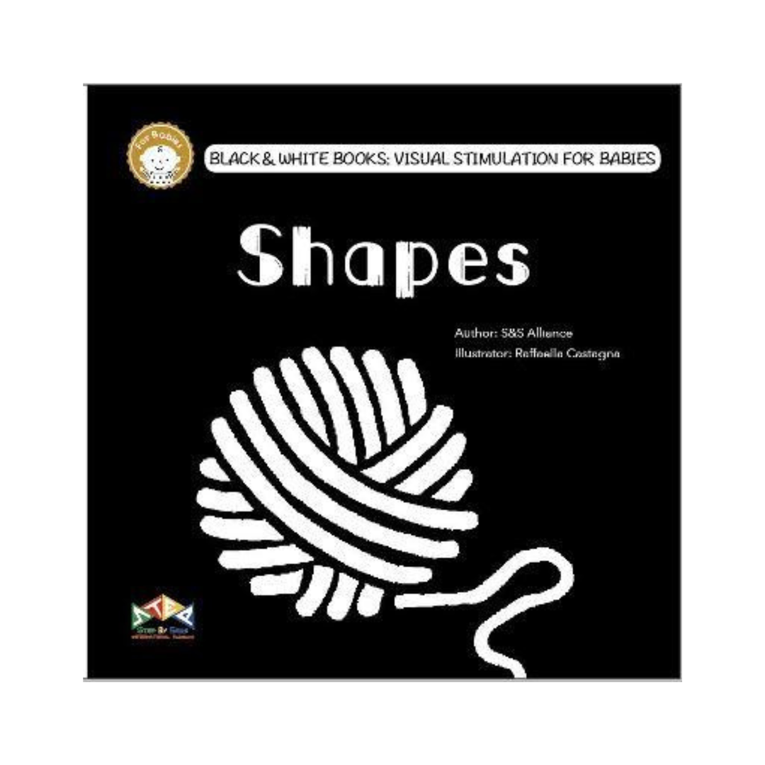 Black And White Books Shapes