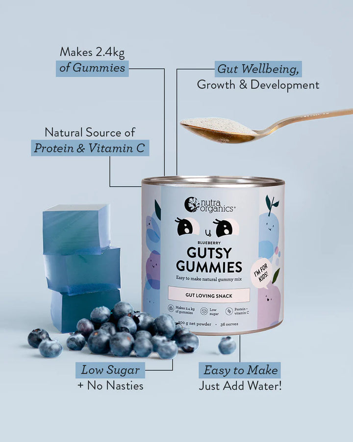 Nutra Organics Gutsy Gummies 150g