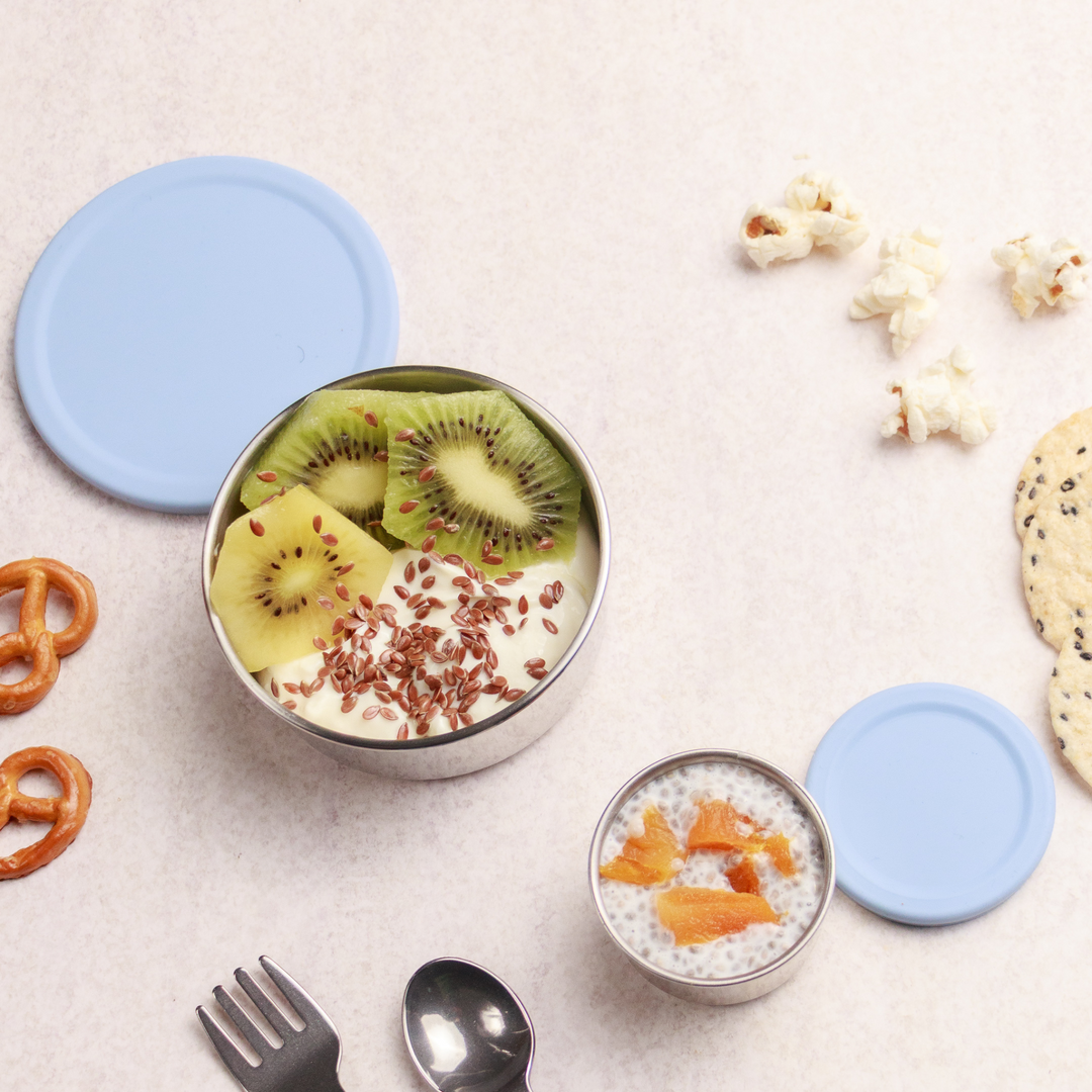 Nestling Stainless Steel Lunchbox Dipper Set
