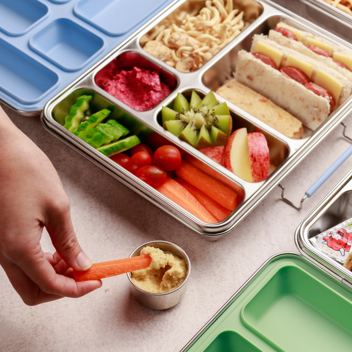 Nestling 'Colours' Stainless Steel Jumbo Bento Box