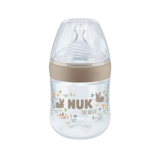 Nuk For Nature Bottle With Temperature 150ml Beige