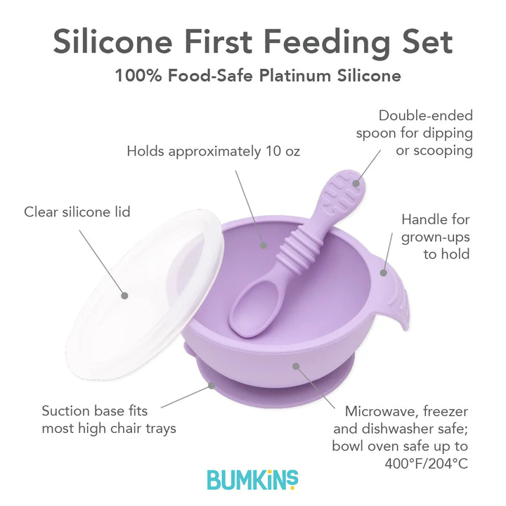 First Feeding Set Lavender