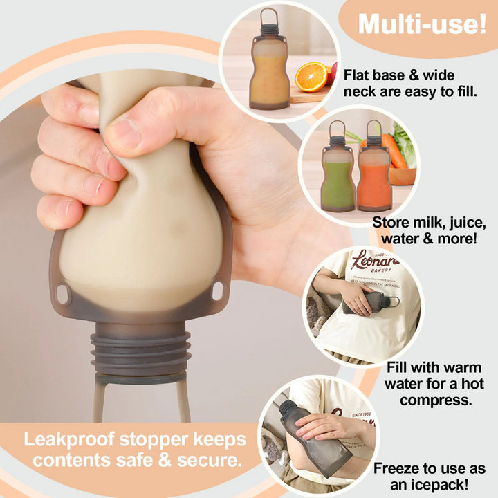 Haakaa Silicone Breast Milk Storage Bag 2pk