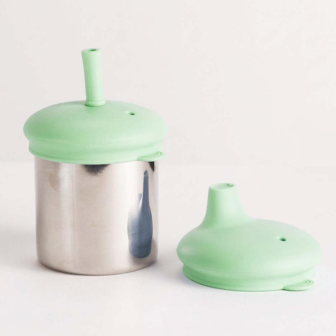 Nestling Stainless Insulated Sippy & Straw Cup