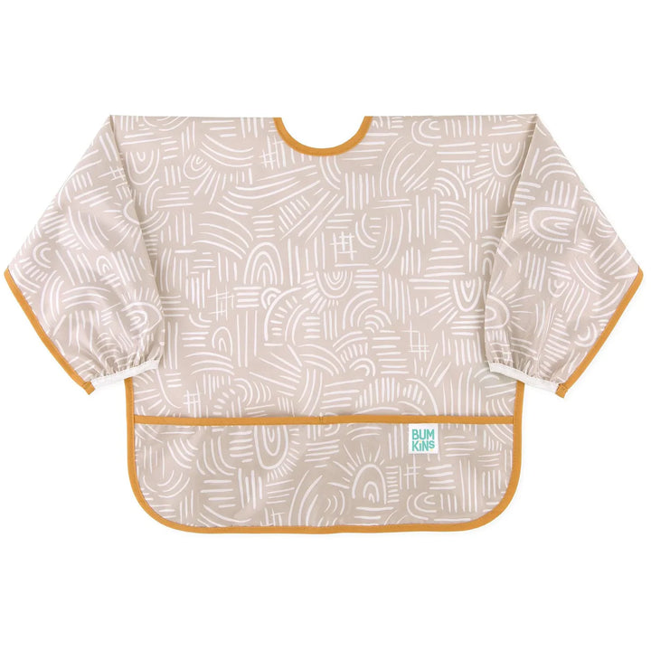 Waterproof sleeved bib