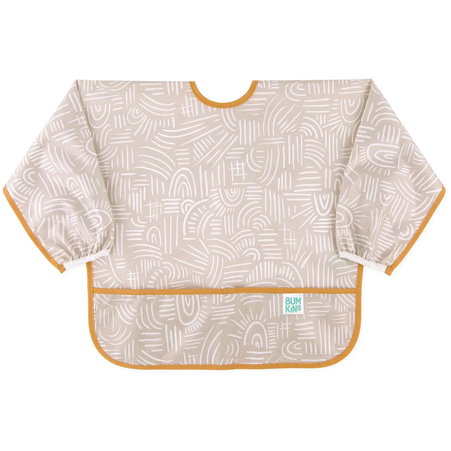 Waterproof sleeved bib