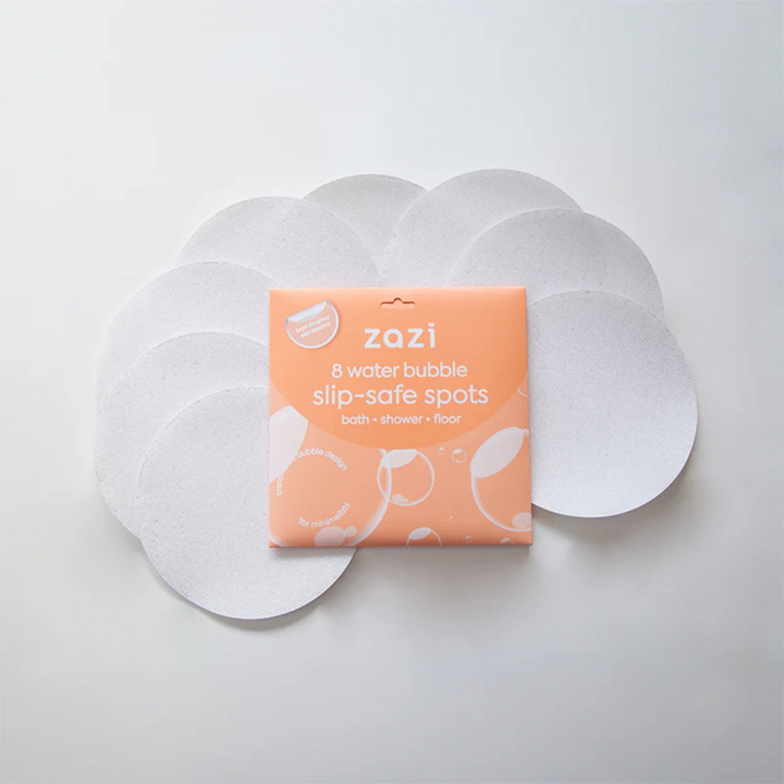 Slip-Safe Bath Spots Water Bubbles