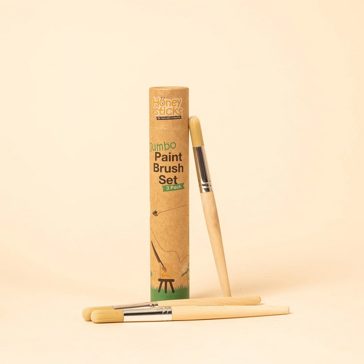 Jumbo Paint Brush Set - 3pk