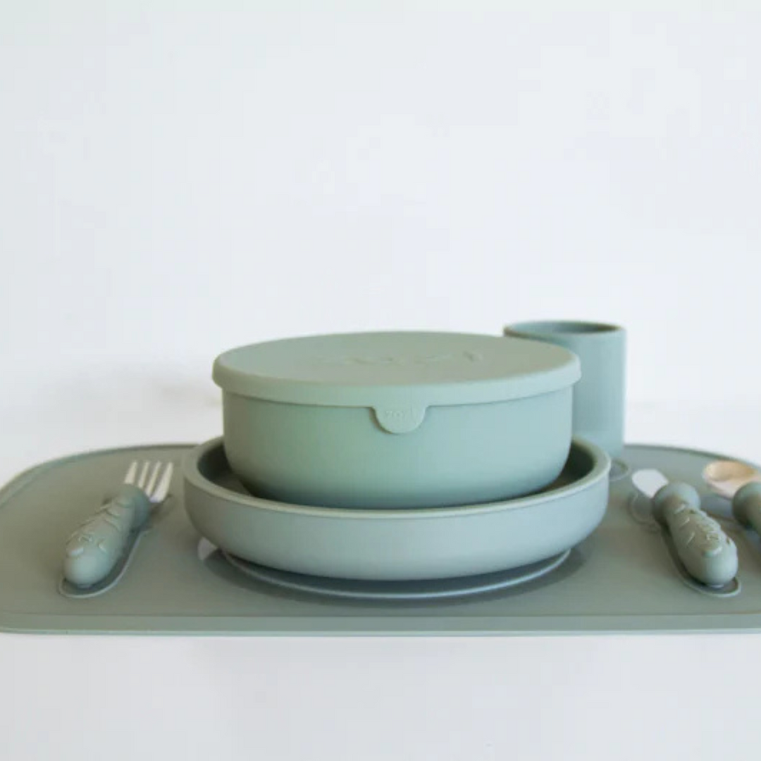 Clever Bowl With Lid Sage