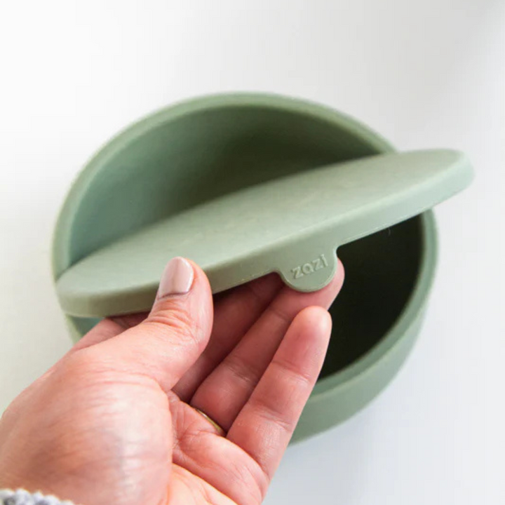 Clever Bowl With Lid Sage