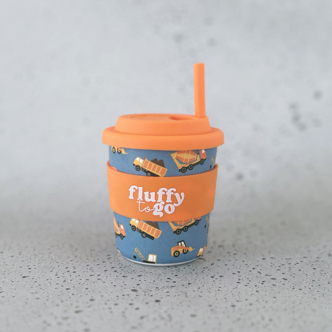 Reusable Hot Choccy Cup 235ml All About Construction 2.0