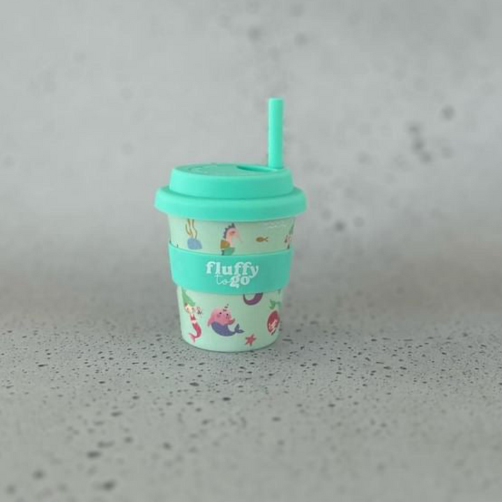 Reusable Hot Choccy Cup 235ml Mystical Mermaid