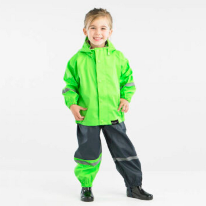 Mum2mum Rain Jacket Lime