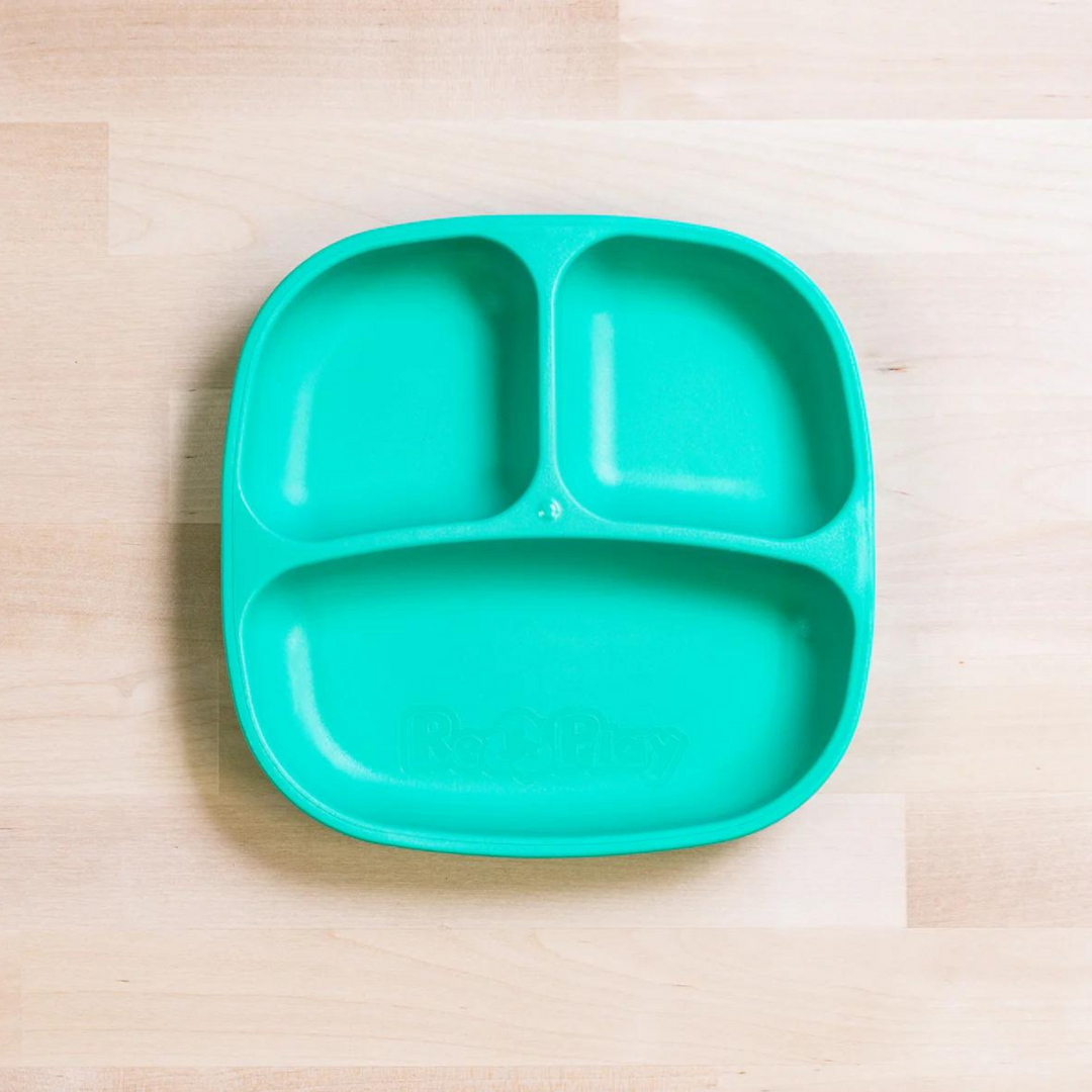 Divided Plate Aqua