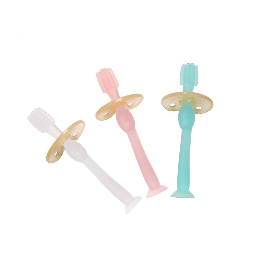 360° Silicone Toothbrush (6 months+) Blue