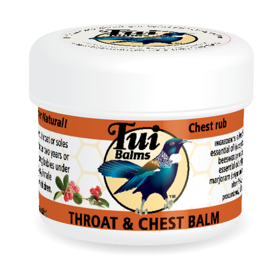 Tui Throat & Chest Balm 25 or 50g